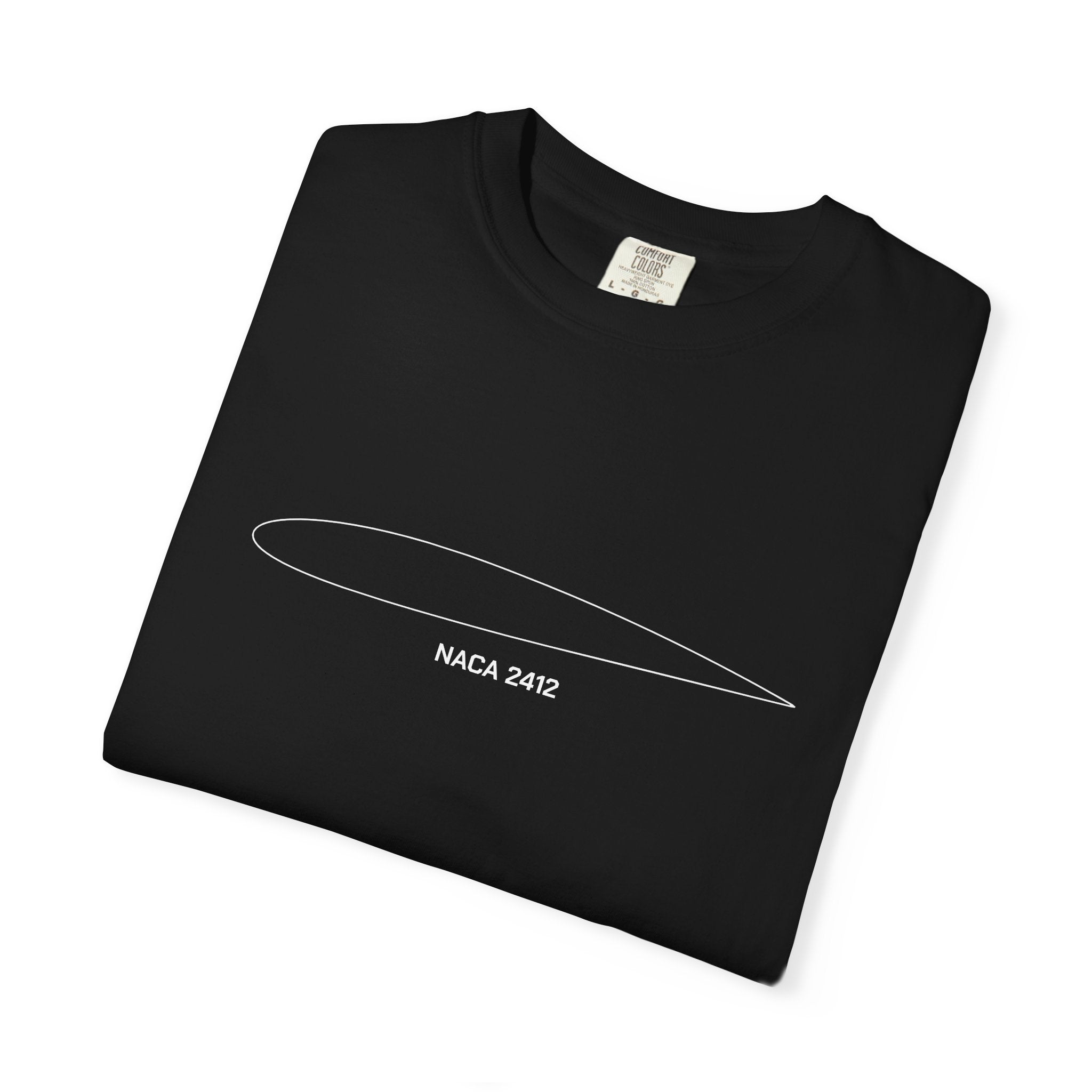 NACA 2412 Airfoil Outline T-Shirt