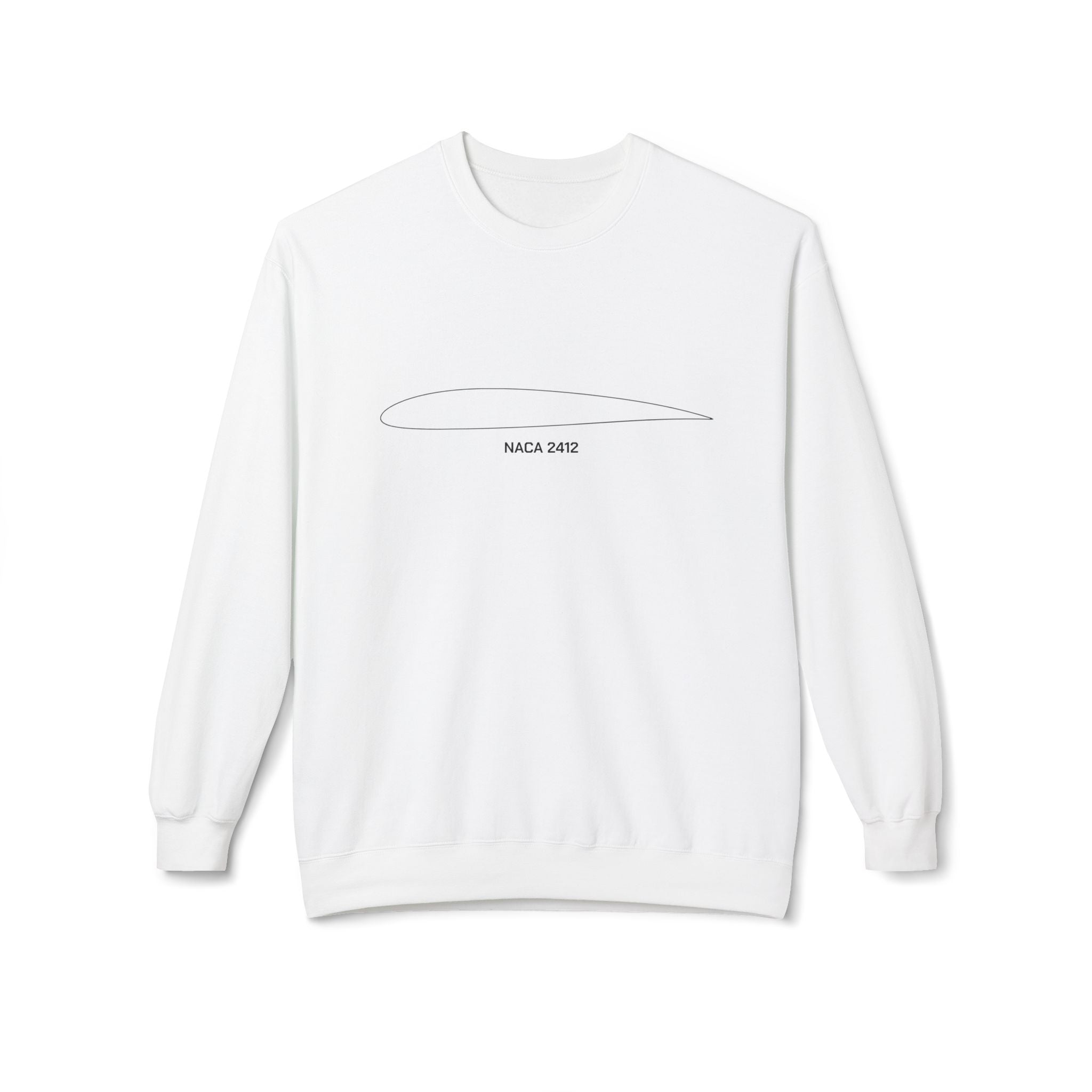 NACA 2412 Airfoil Outline Sweatshirt