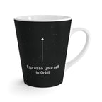 Espresso Yourself in Orbit Latte Mug