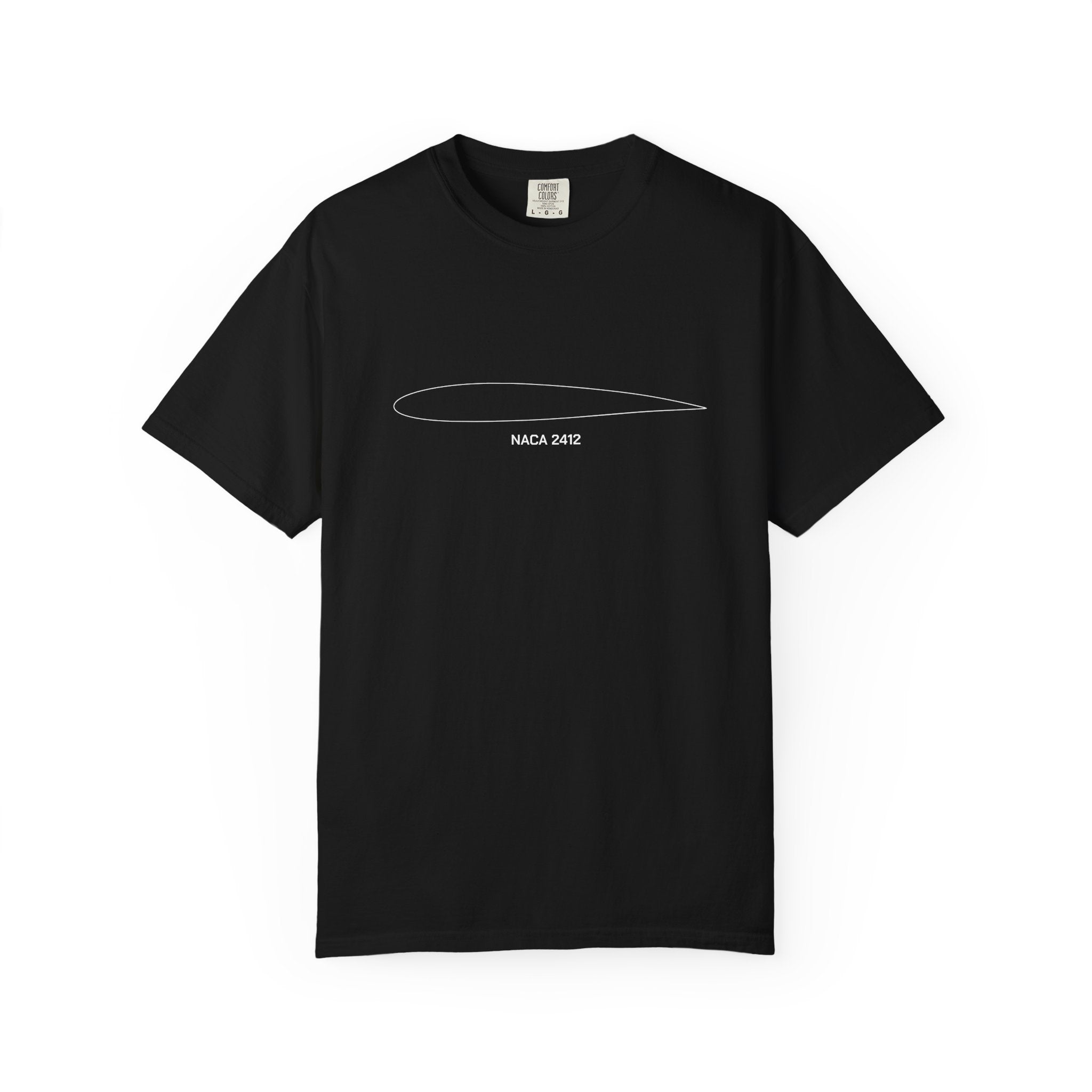 NACA 2412 Airfoil Outline T-Shirt