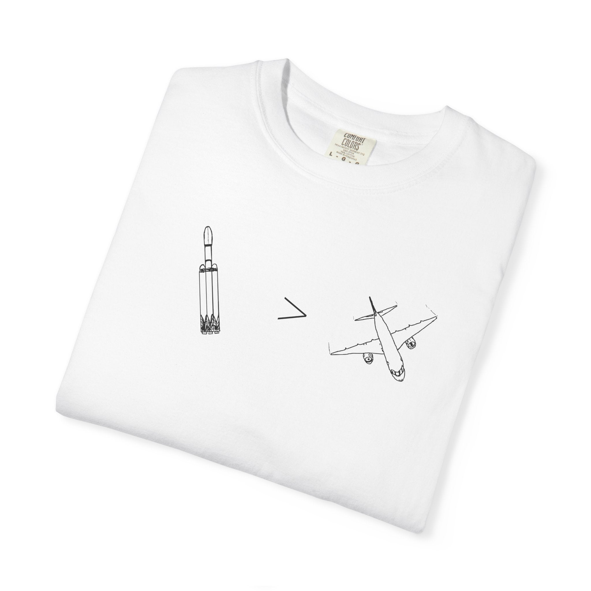 Rockets over Airplanes T-shirt