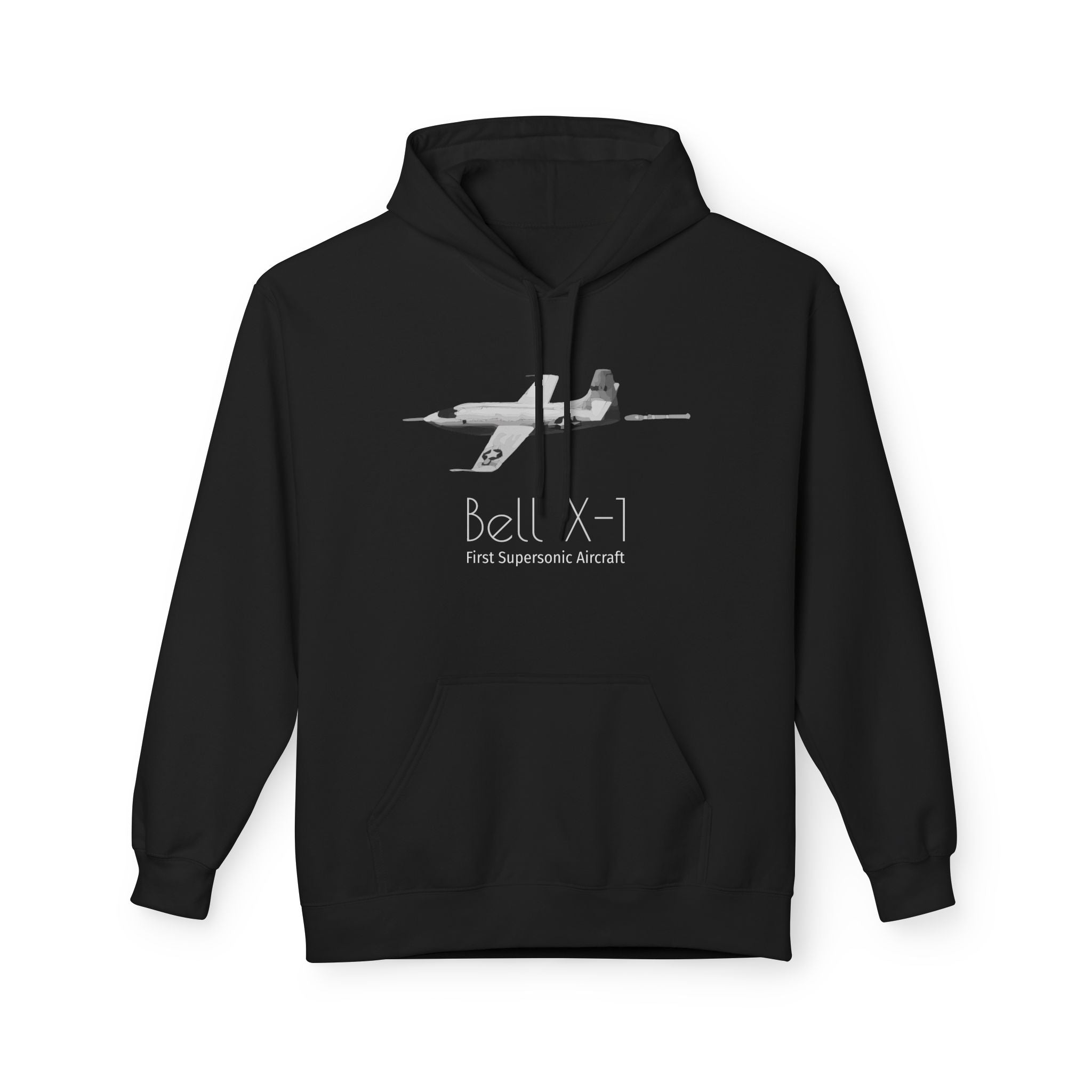 First Supersonic Plane Bell X-1 Aircraft Hoodie