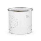 Adventurous Astronaut Enamel Camping Mug