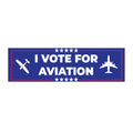 Aviation Bumper Sticker