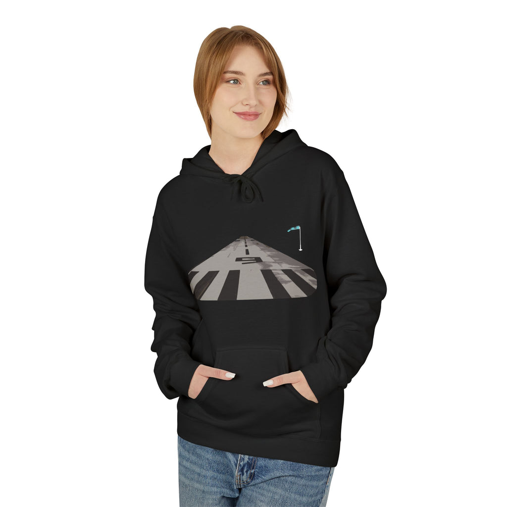 The Runway and the Windsock Hoodie