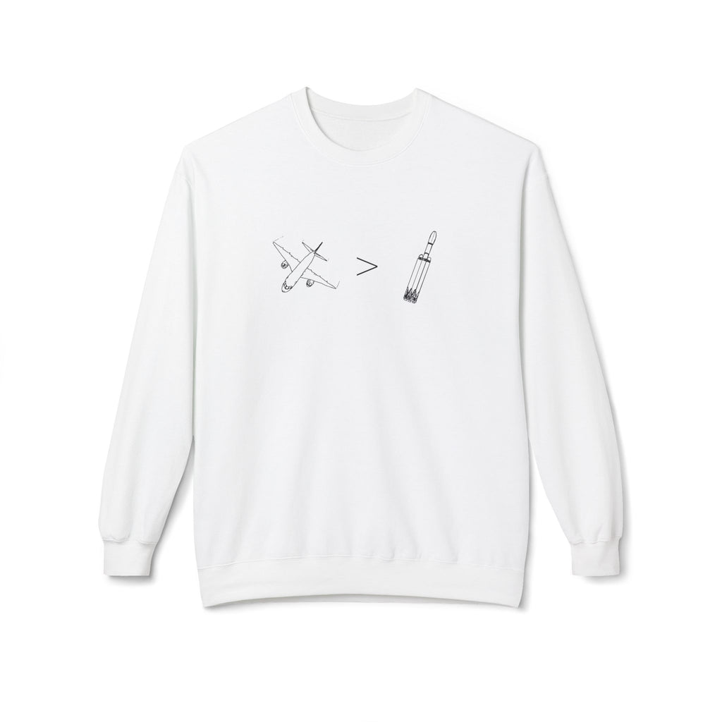 Airplanes over Rockets Sweatshirt