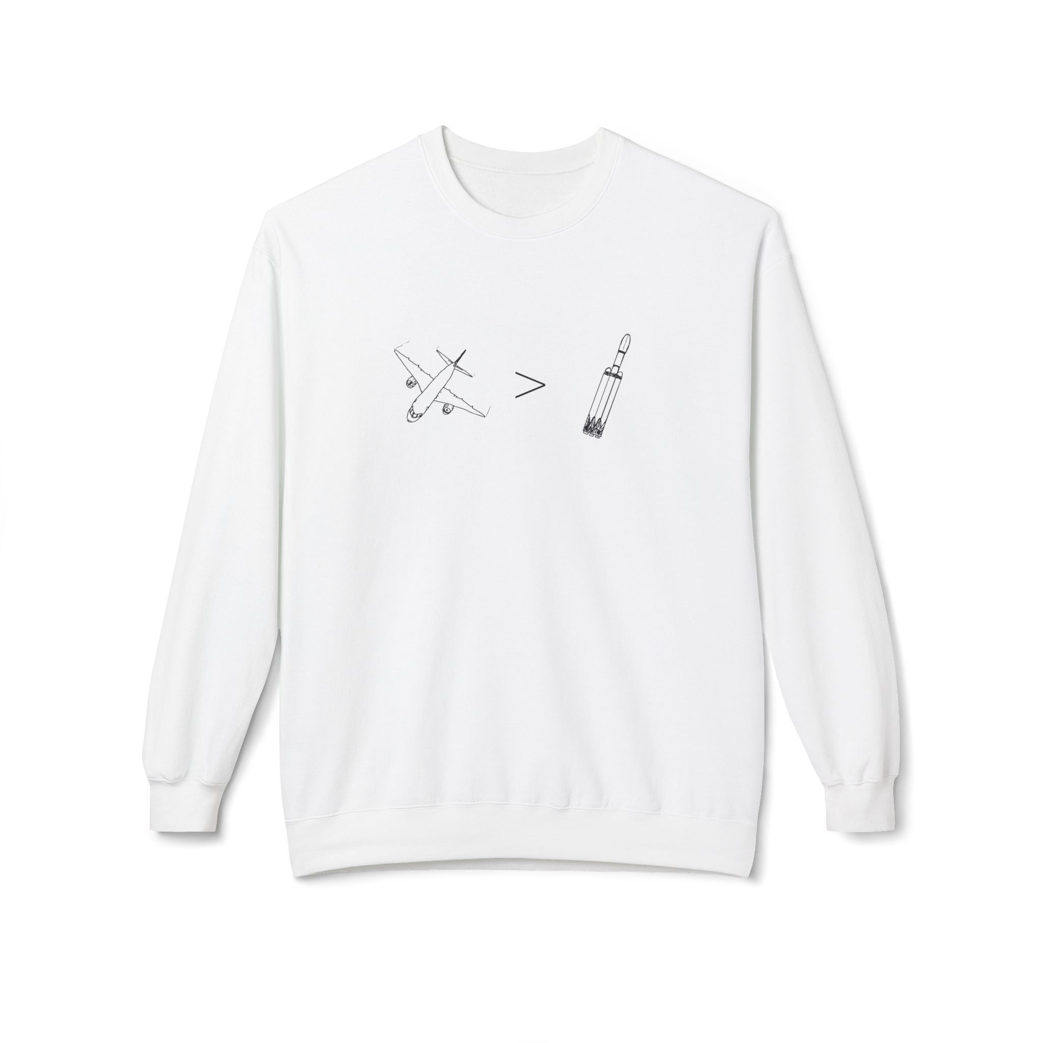 Airplanes over Rockets Sweatshirt