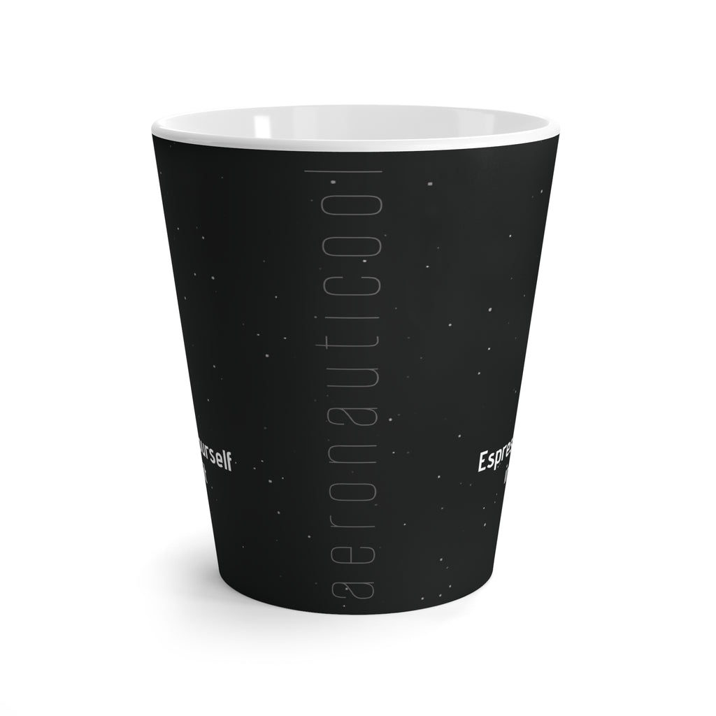 Espresso Yourself in Orbit Latte Mug