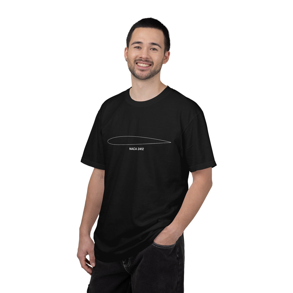 NACA 2412 Airfoil Outline T-Shirt