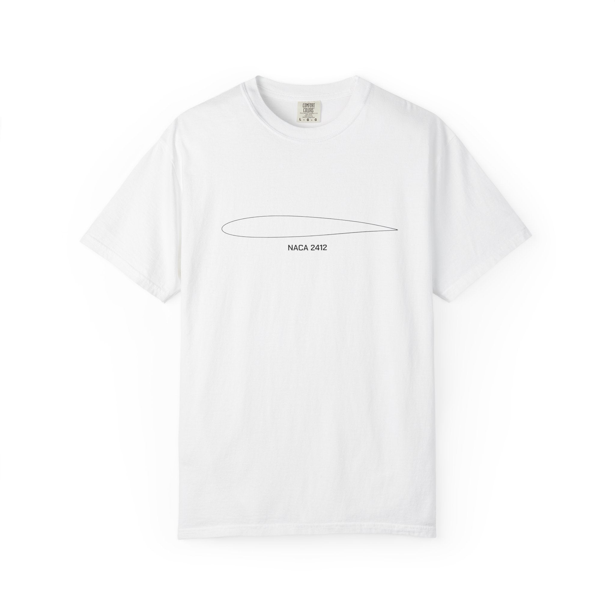 NACA 2412 Airfoil Outline T-Shirt