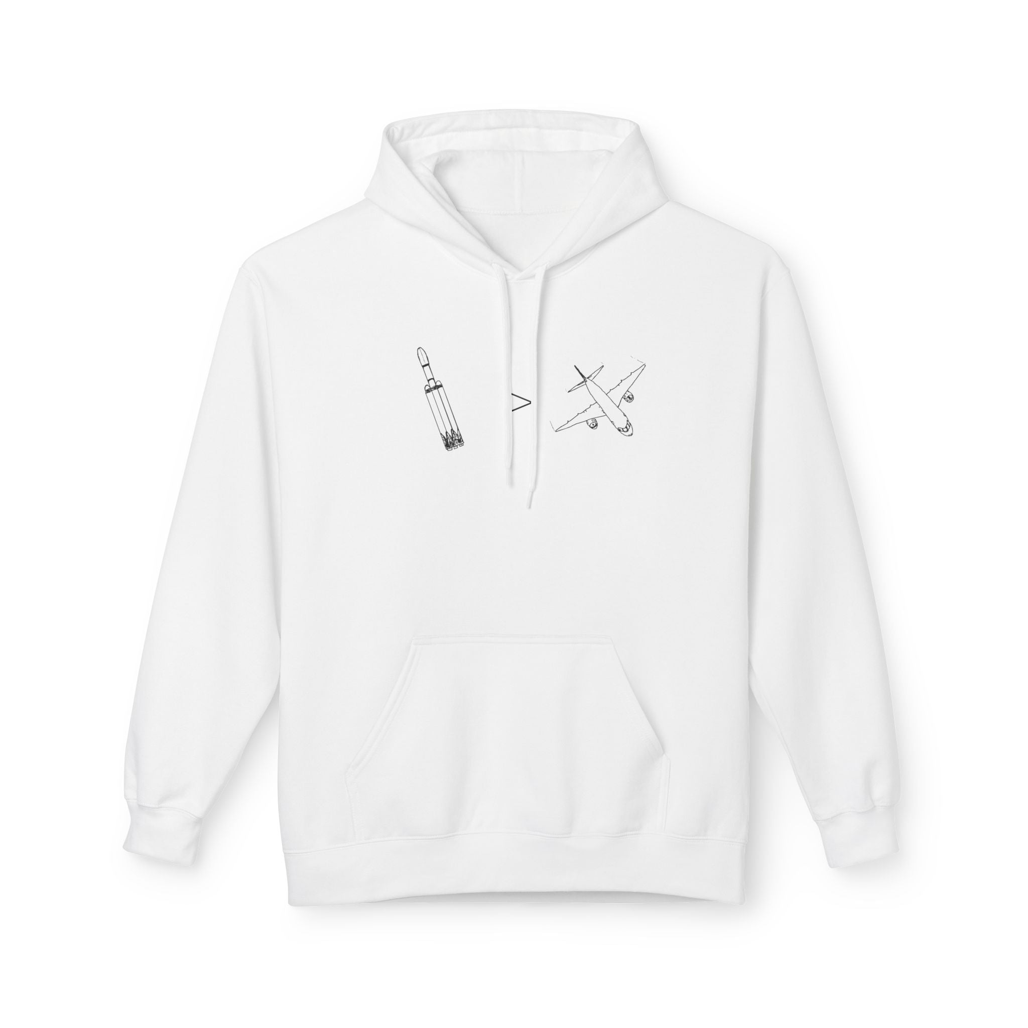 Rockets over Airplanes Hoodie