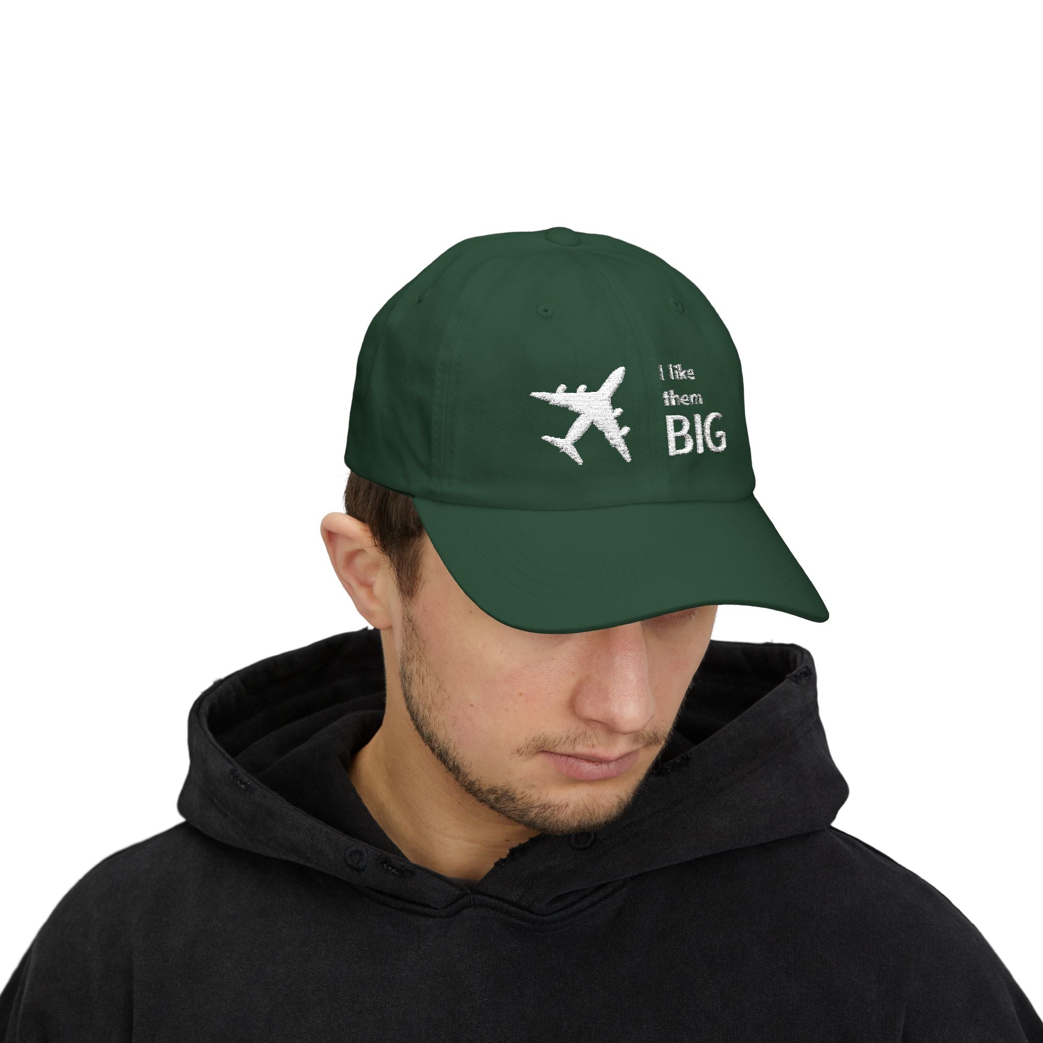 Jumbo Aircraft Lover Dad Hat