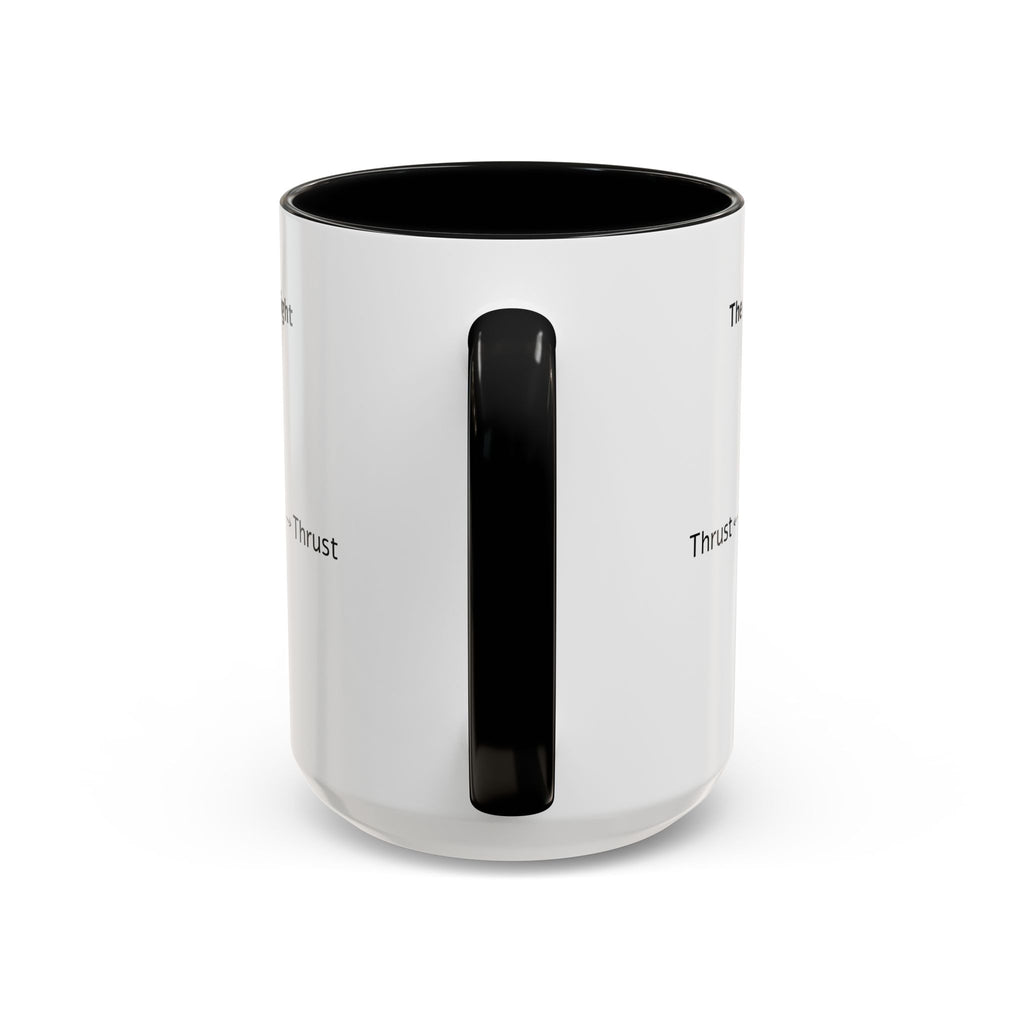 The 4 Forces of Flight Accent Mug