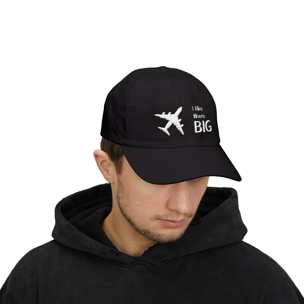 Jumbo Aircraft Lover Dad Hat