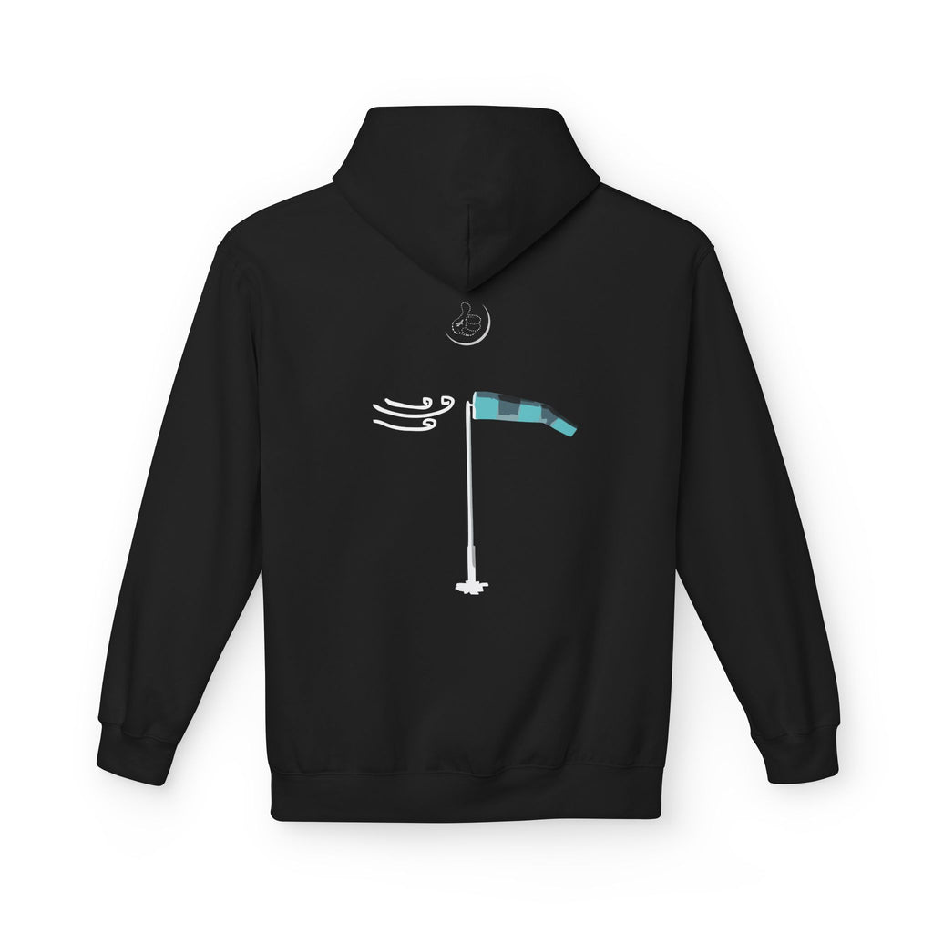 The Runway and the Windsock Hoodie